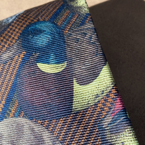 Robert talbott Labrador retriever ducks heavy madder Italian silk tie. - Picture 3 of 9